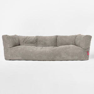Albert 3-seter Saccosekk Sofa - Kordfløyel Mink