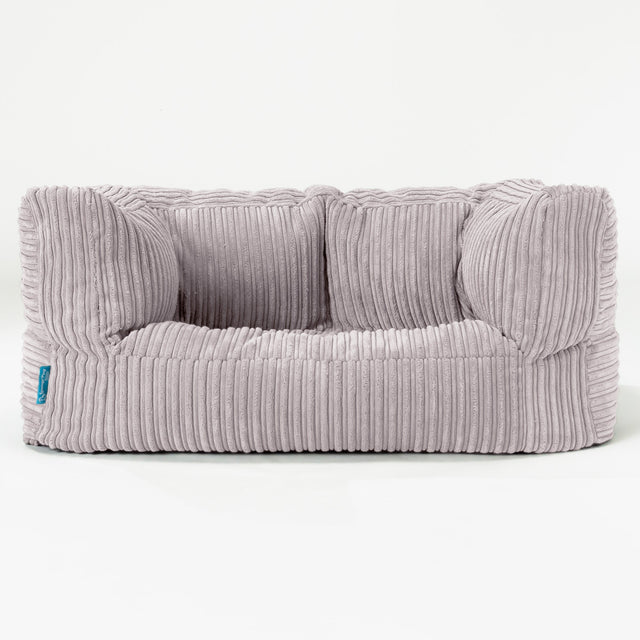 Albert Barnesofa-saccosekk 2-6 år - Kordfløyel Sølvgrå 01