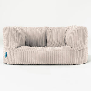 Albert Barnesofa-saccosekk 2-6 år - Kordfløyel Elfenben