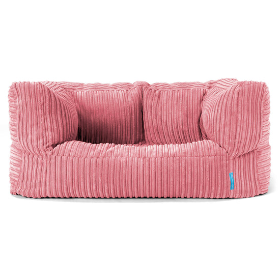 Albert Barnesofa-saccosekk 2-6 år - Kordfløyel Korall 01