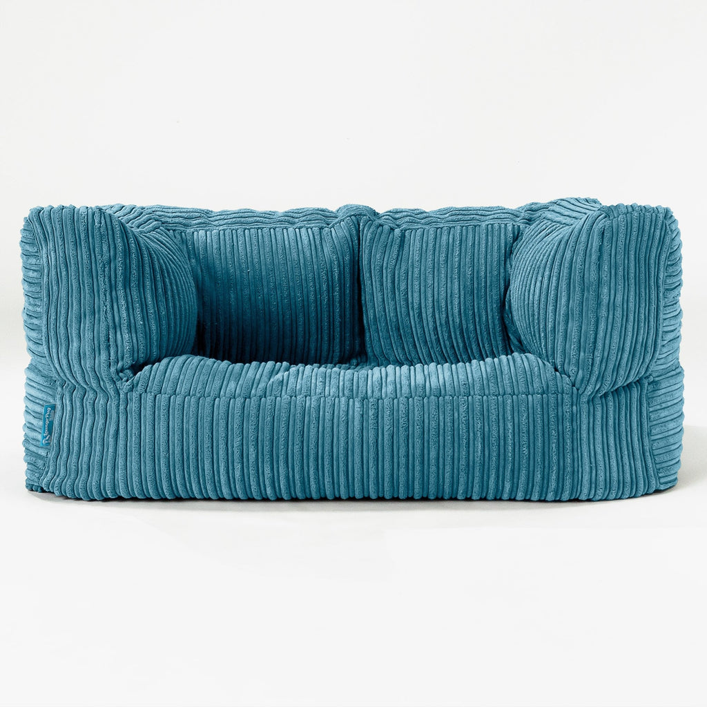 Albert Barnesofa-saccosekk 2-6 år - Klassisk Cord Turkis 01