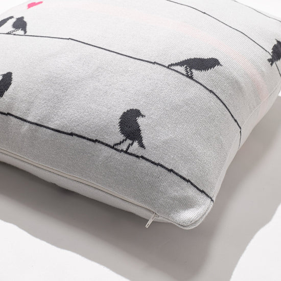 Putetrekk 47 x 47cm - 100% Bomull Bird 02