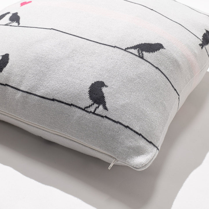 Putetrekk 47 x 47cm - 100% Bomull Bird 02