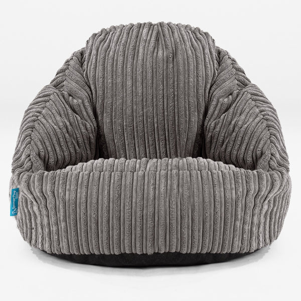 Bubble Saccosekk for Barn 1-3 år - Klassisk Cord Grafitt 01