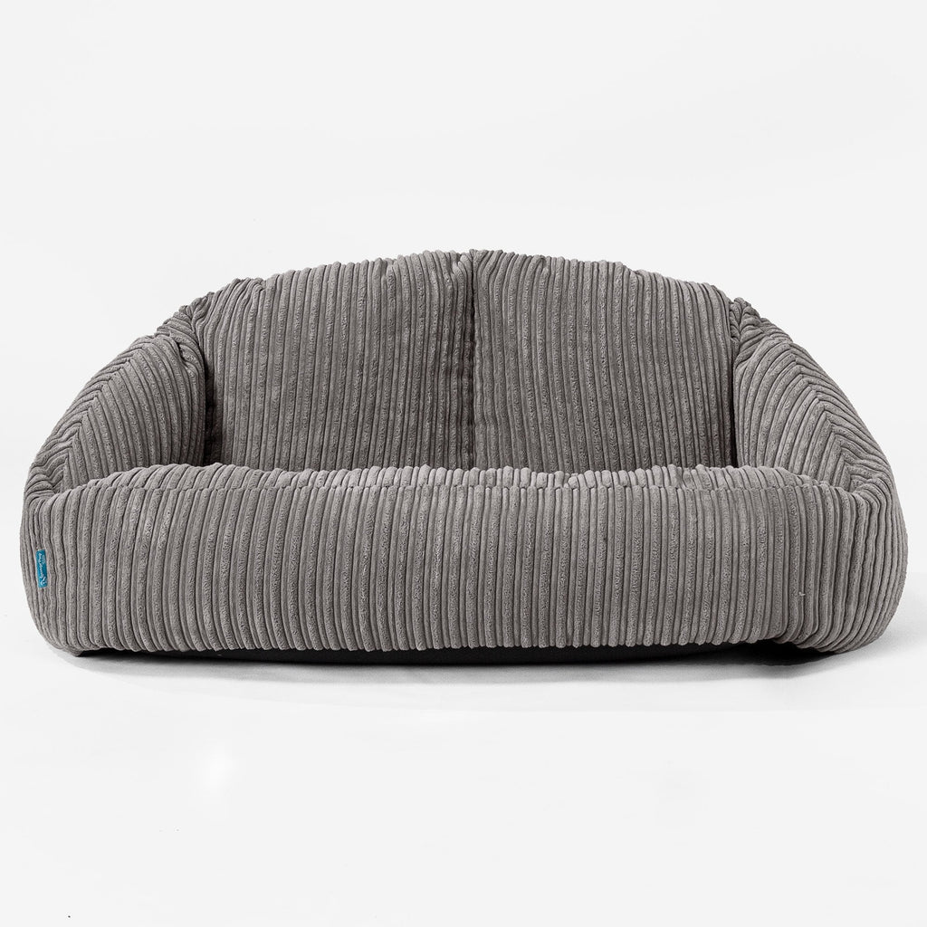 Bubble Sofa-saccosekk for Barn 2-6 år - Klassisk Cord Grafitt 01