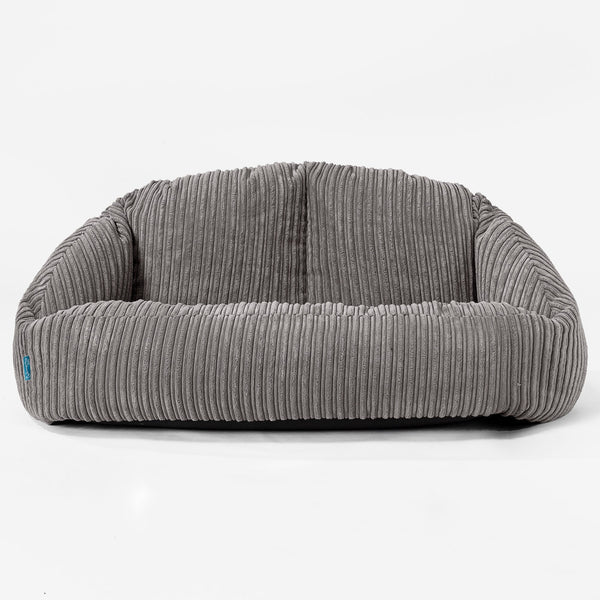Bubble Sofa-saccosekk for Barn 2-6 år - Kordfløyel Grafitt 01