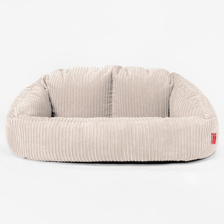 Bubble Sofa-saccosekk - Kordfløyel Elfenben 01