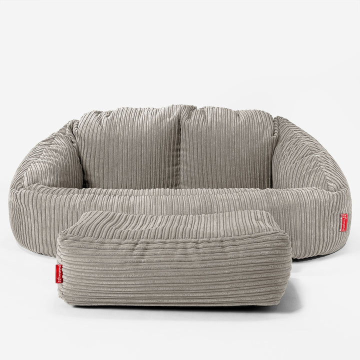 Bubble Sofa-saccosekk - Kordfløyel Mink 02