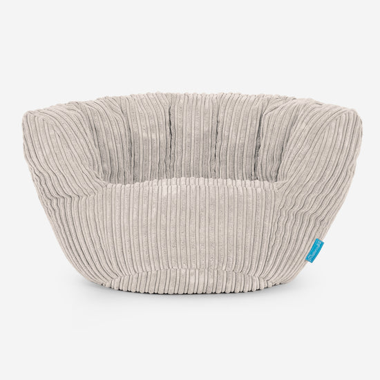 Charles Vintish Saccosekk for Barn 2-6 år - Kordfløyel Elfenben 01