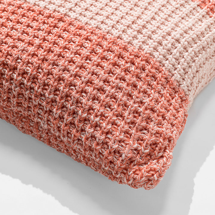Putetrekk 47 x 47cm - 100% Bomull Chester Rosa 02