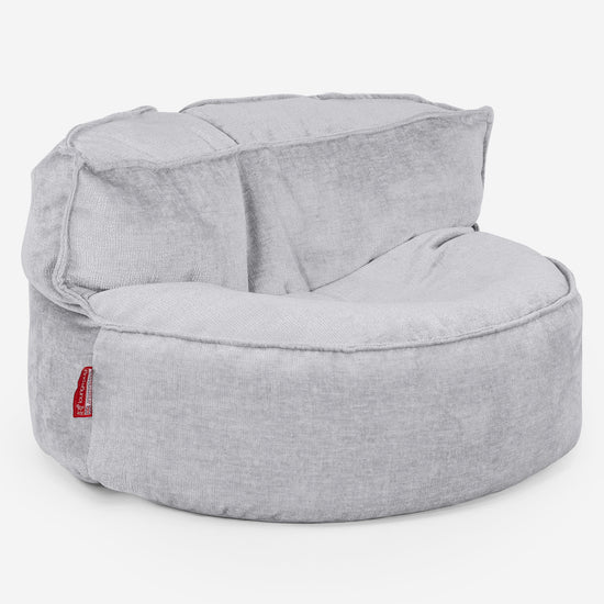 Chloe Saccosekk Sofa - Chenille Grå 01