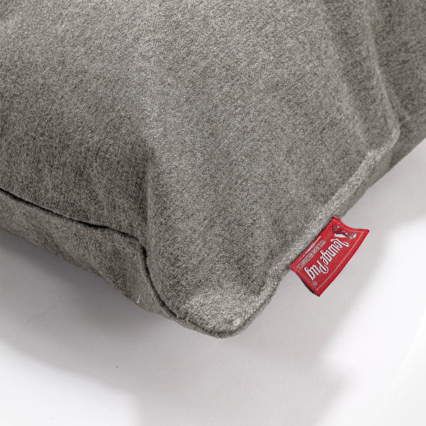 Gigant Rektangulær Putetrekk 40 x 70 cm - Interalli Ull Sølv Fabric Close-up Image