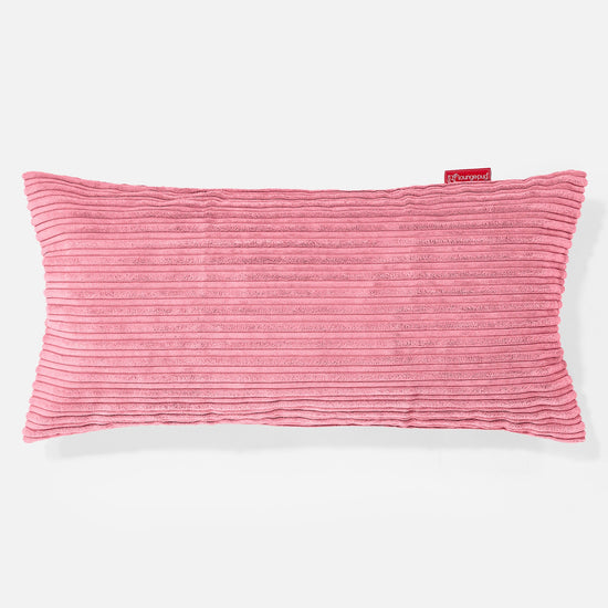 Gigant Rektangulær Putetrekk 40 x 80 cm - Kordfløyel Korall 01