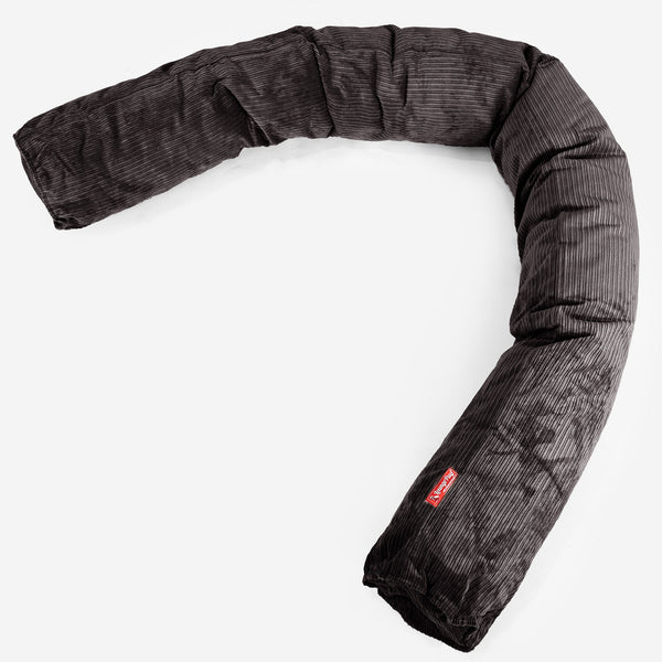 Kosepute XXL - Smalstripet Cord Grafitt