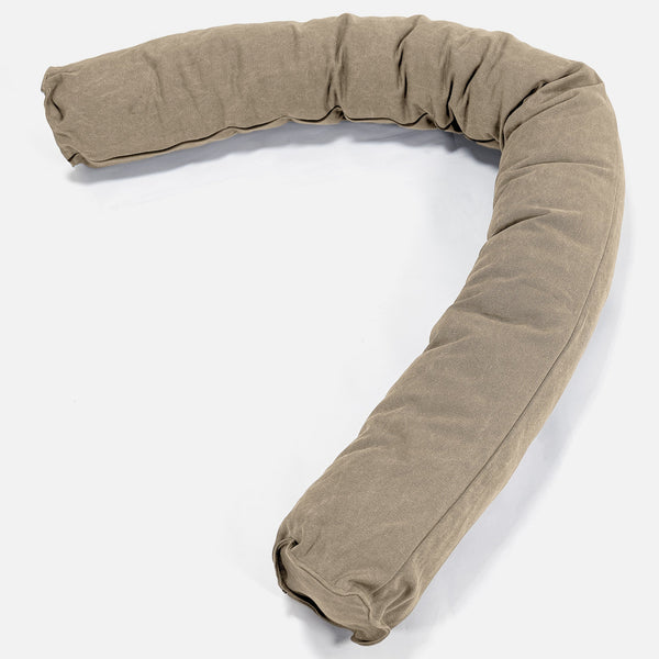 Kosepute XXL - Steinvasket Denim Khaki