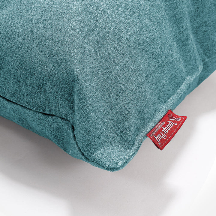 Ekstra Stor Putetrekk 70 x 70cm - Interalli Ull Aqua 02