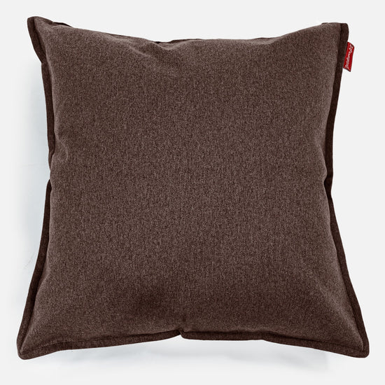 Ekstra Stor Putetrekk 70 x 70cm - Interalli Ull Brun 01