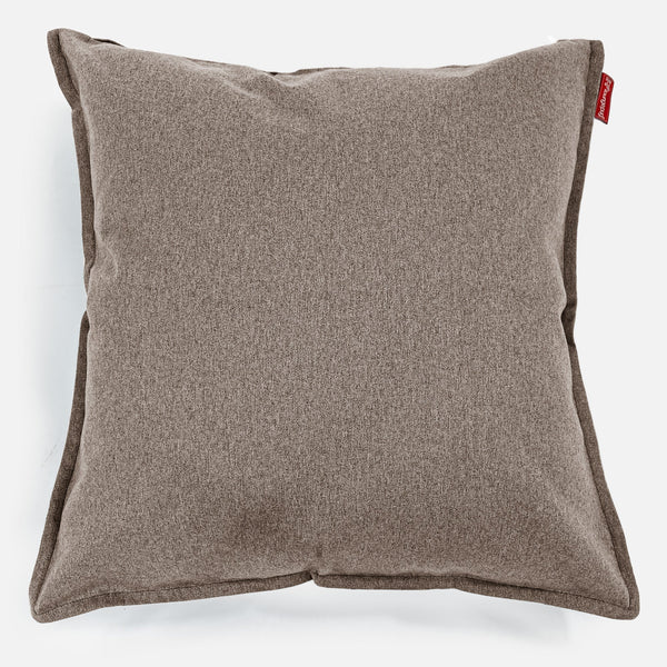 Ekstra Stor Putetrekk 70 x 70cm - Interalli Ull Kjeksfarge 01