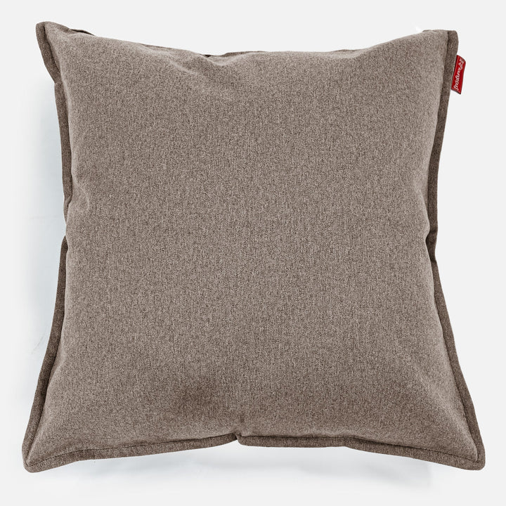 Ekstra Stor Putetrekk 70 x 70cm - Interalli Ull Kjeksfarge 01