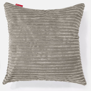 Ekstra Stor Putetrekk 70 x 70cm - Kordfløyel Mink