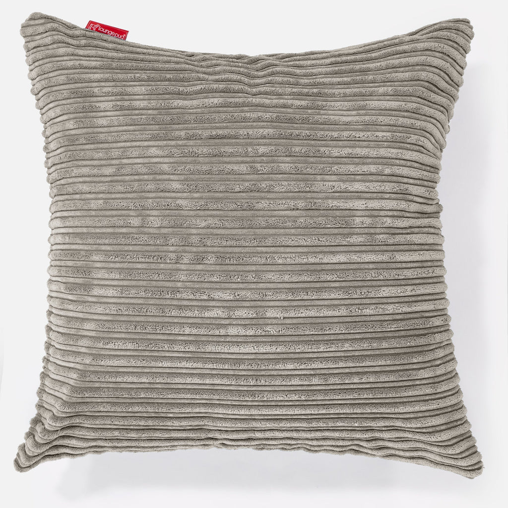 Ekstra Stor Putetrekk 70 x 70cm - Klassisk Cord Mink 01