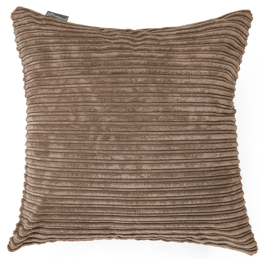 Ekstra Stor Putetrekk 70 x 70cm - Kordfløyel Mokka 01