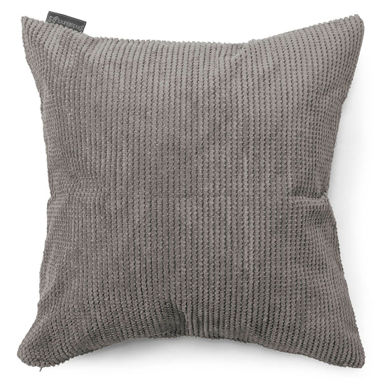 Ekstra Stor Putetrekk 70 x 70cm - Pom-pom Koksgrå 01