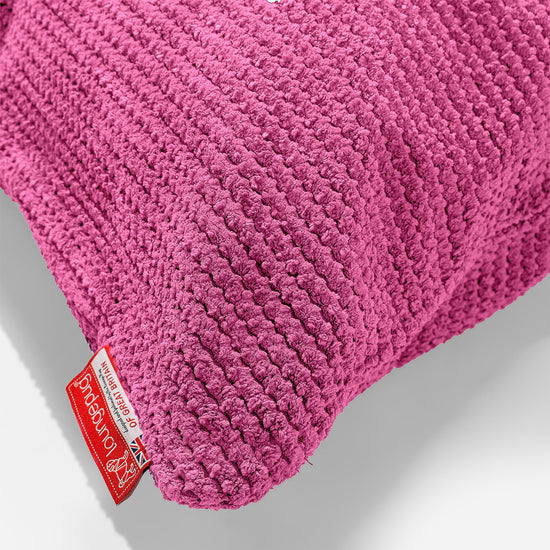 Ekstra Stor Putetrekk 70 x 70cm - Pom-pom Rosa 03