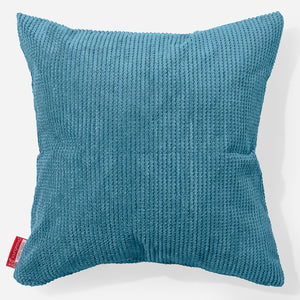 Ekstra Stor Putetrekk 70 x 70cm - Pom-pom Turkis