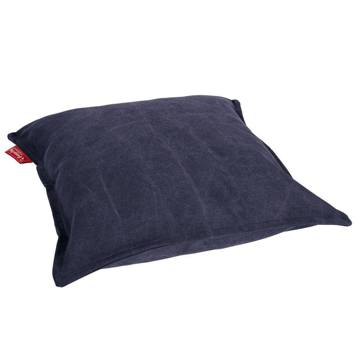 Ekstra Stor Putetrekk 70 x 70cm - Steinvasket Denim Marineblå 02