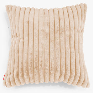 Ekstra Stor Putetrekk 70 x 70cm - Ultrabehagelig Kord Fersken