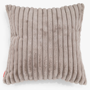 Ekstra Stor Putetrekk 70 x 70cm - Ultrabehagelig Kord Mink