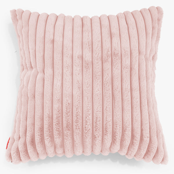 Ekstra Stor Putetrekk 70 x 70cm - Ultrabehagelig Kord Støvete Rosa 01