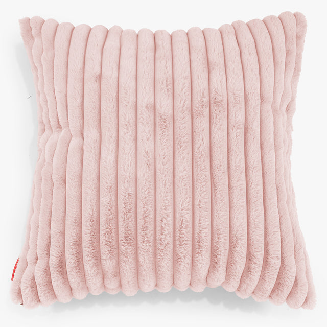 Ekstra Stor Putetrekk 70 x 70cm - Ultrabehagelig Kord Støvete Rosa 01