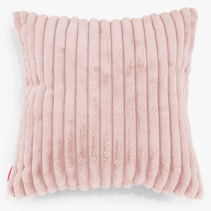Ekstra Stor Putetrekk 70 x 70cm - Ultrabehagelig Kord Støvete Rosa 01