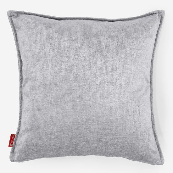 Ekstra Stor Putetrekk 70 x 70cm - Chenille Grå 01