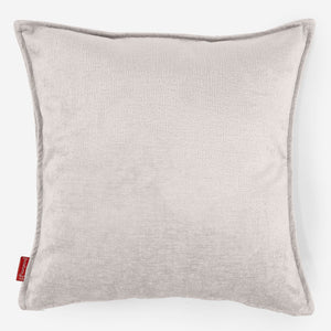 Ekstra Stor Putetrekk 70 x 70cm - Chenille Krem