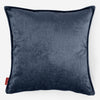 Ekstra Stor Putetrekk 70 x 70cm - Chenille Marineblå 01