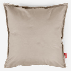 Ekstra Stor Putetrekk 70 x 70cm - Vegansk Skinn Elfenben