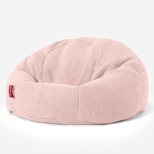 Klassisk Sakkosekk - Ellos Grovstrikket Babyrosa