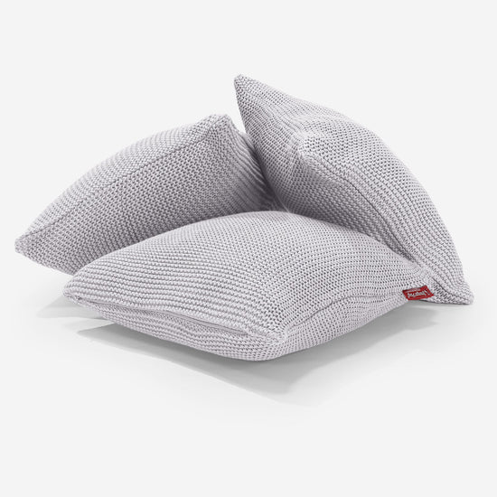 Putetrekk 47 x 47cm - 100% Bomull Ellos Lysegrå 03