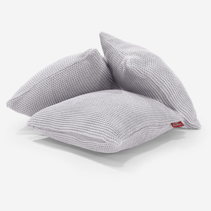 Putetrekk 47 x 47cm - 100% Bomull Ellos Lysegrå 03