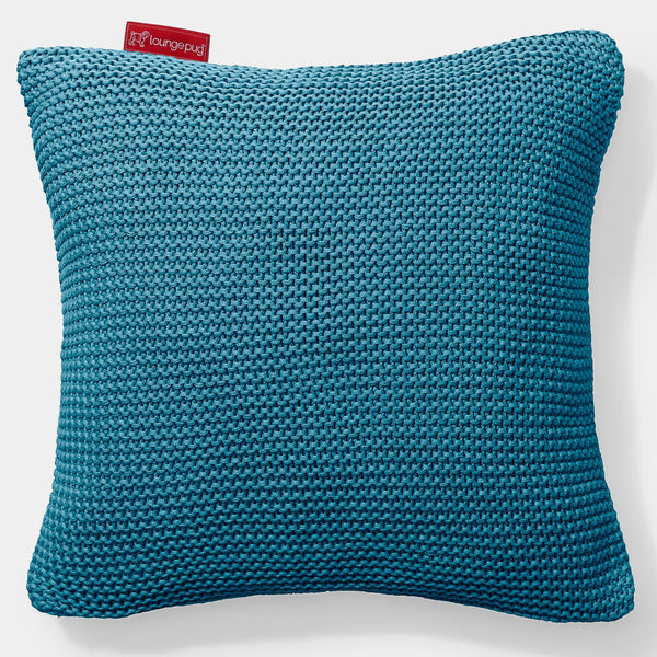 Putetrekk 47 x 47cm - 100% Bomull Ellos Petroleumsblå 01