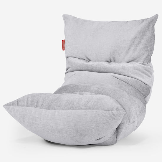 Eva Lounger Saccosekk - Chenille Grå 01