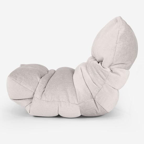 Eva Lounger Saccosekk - Chenille Krem 02