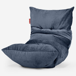 Eva Lounger Saccosekk - Chenille Marineblå