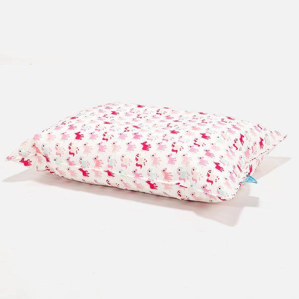Gulvpute Saccosekk Barn 1-6 år - Trykk Lille Ponni Fabric Close-up Image
