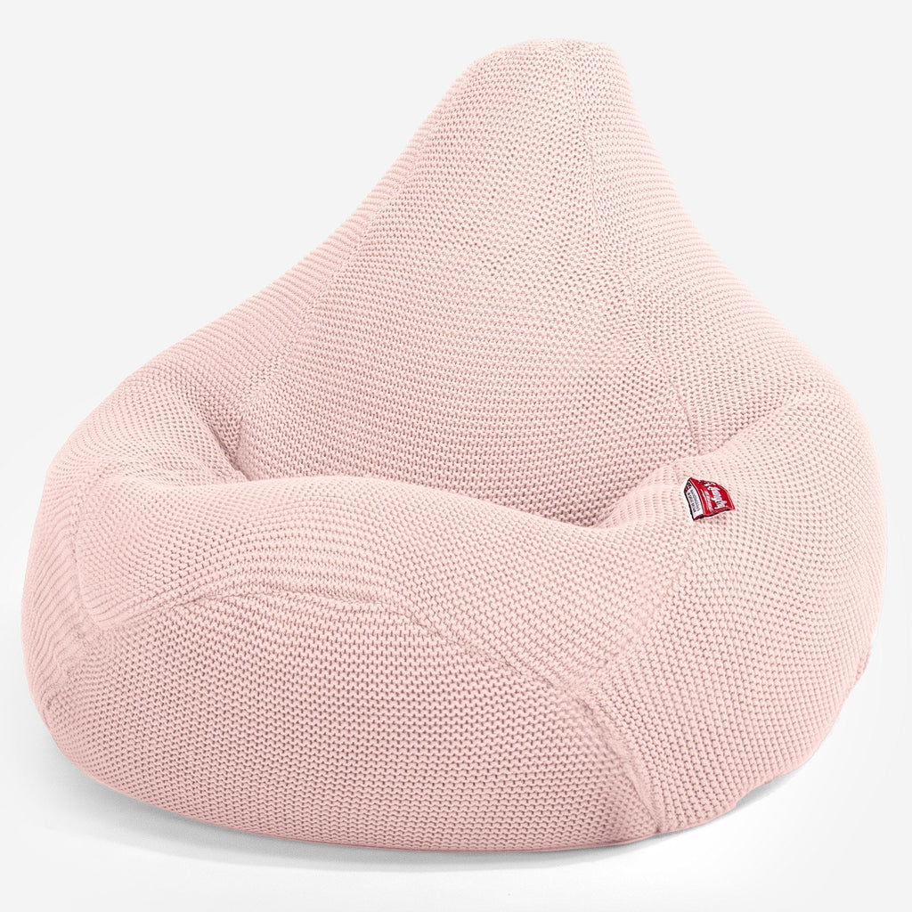 Hvilestol Saccosekk - 100% Bomull Ellos Babyrosa 02