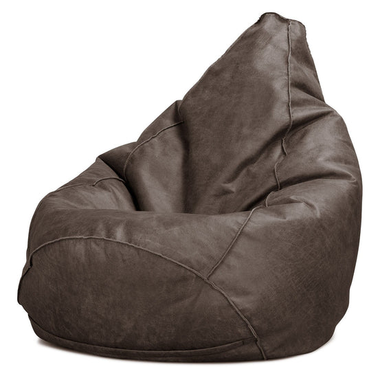 Hvilestol Saccosekk - Vintage Skinn Naturskifer 02