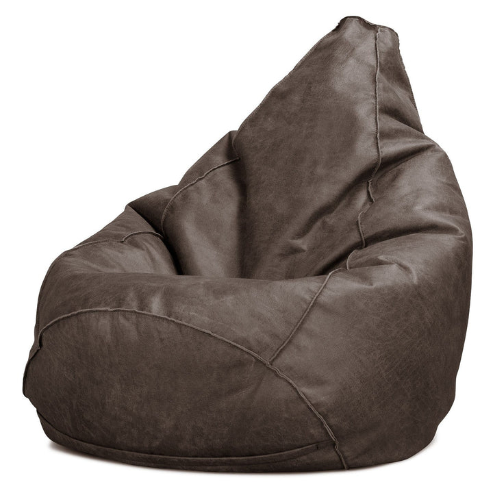 Hvilestol Saccosekk - Vintage Skinn Naturskifer 02
